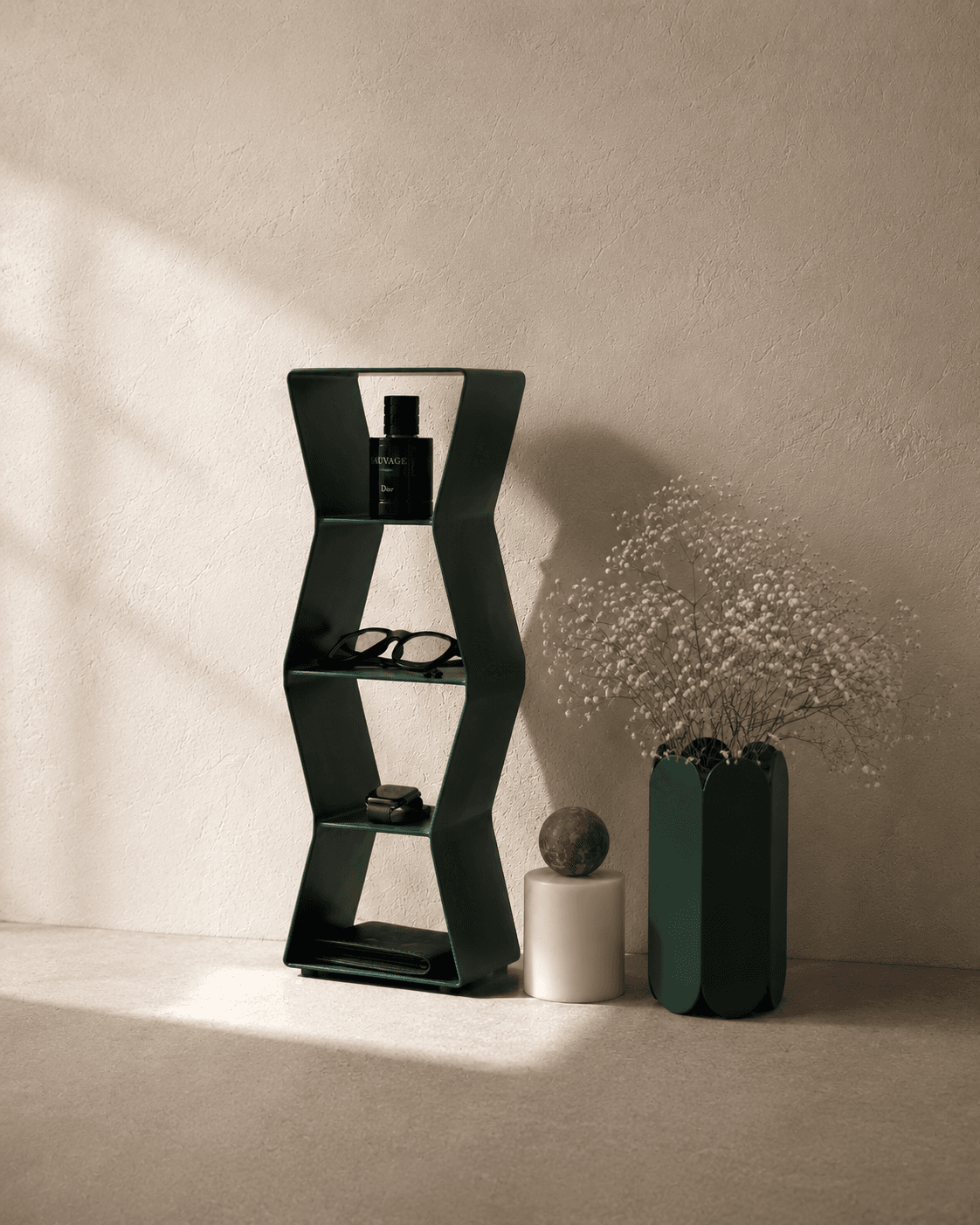Mettali products in a styled scene