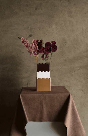 Aura Vase in a styled room
