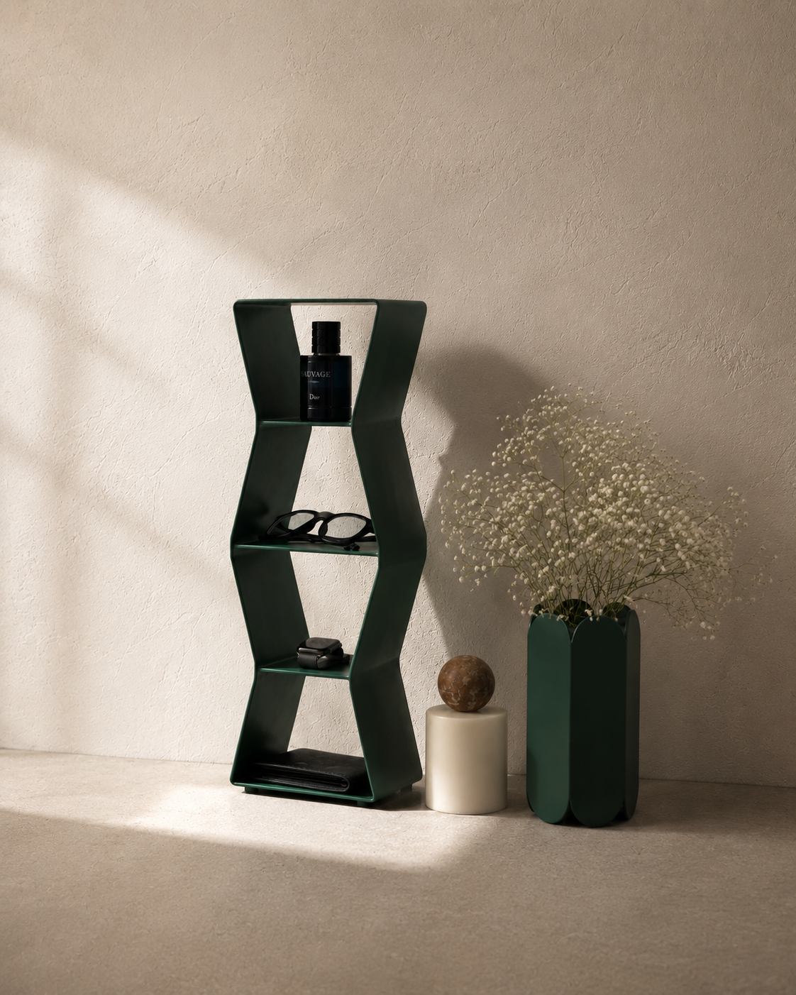 Mettali products in a styled scene